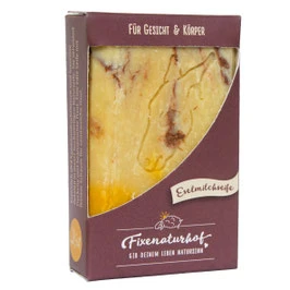 Luxus - Eselmilchseife mit Sanddornfruchtfleisch